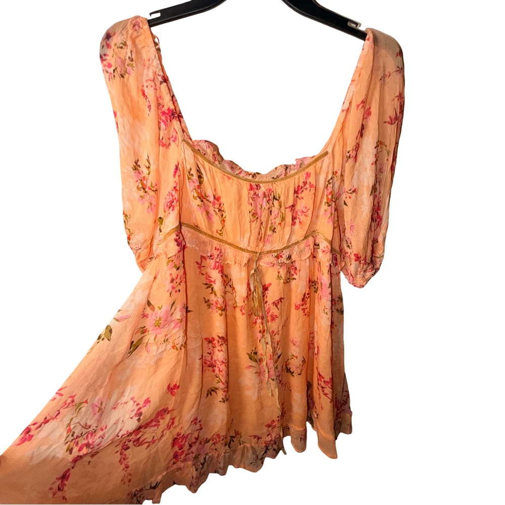 Free People Marney Mini dress-size Large-NWT - Picture 8 of 9